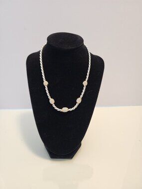 Brighton Meridian Two-Tone Silver and Gold Necklace